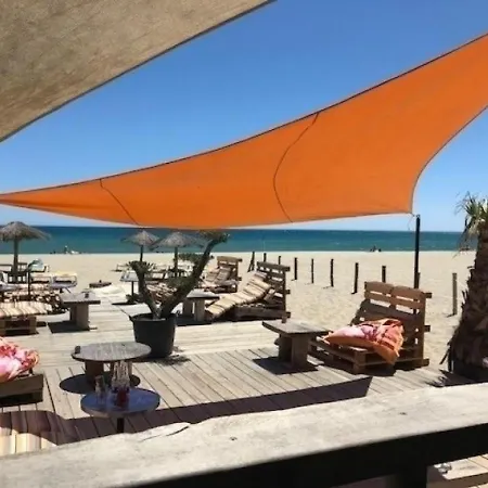 Villa Maison T3 Face A La Mer, 4 Pers, Parking Prive, ~500m, Commerces Proches - Fr-1-81-72 Leucate
