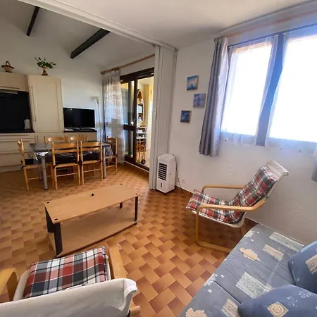 Villa Maison T3 Face A La Mer, 4 Pers, Parking Prive, ~500m, Commerces Proches - Fr-1-81-72 Leucate