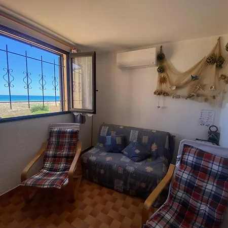 Maison T3 Face à La Mer, 4 Pers, Parking Privé, ~500m, Commerces Proches - Fr-1-81-72 Villa Leucate